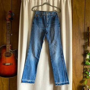 Vintage Gloria Vanderbilt high waisted jeans size 13 100% cotton